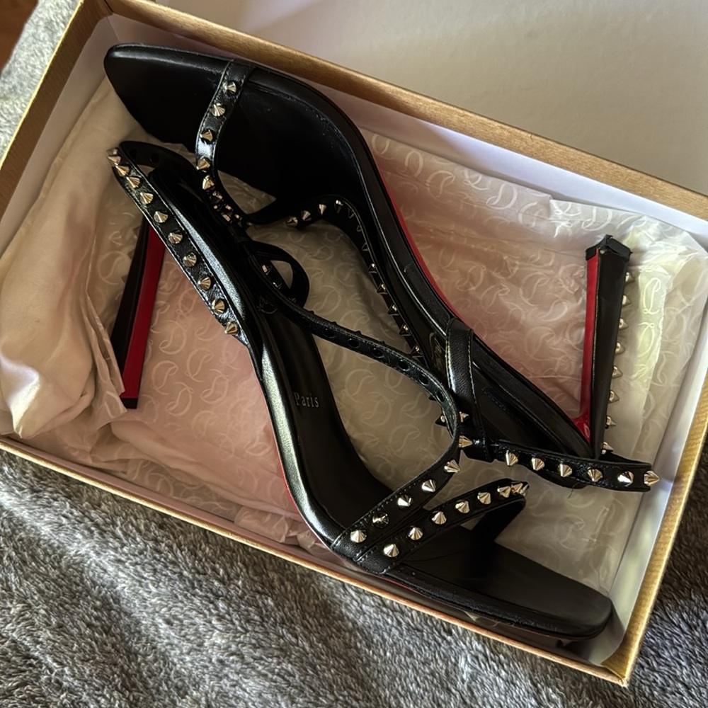 Christian Louboutin So Me Studded Sandal (Women)
